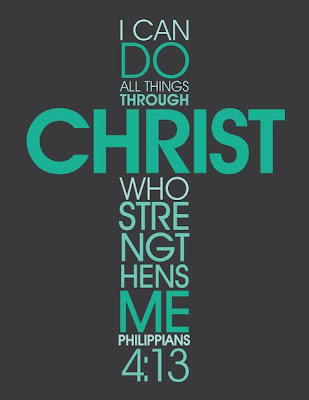 philippians 3:13-I can do all things through CHRIST