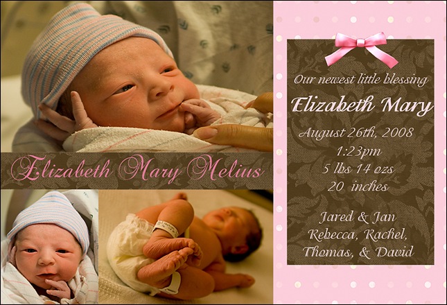 Announcement