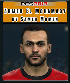 PES 2017 Faces Ahmed Elmohamady by Sameh Momen