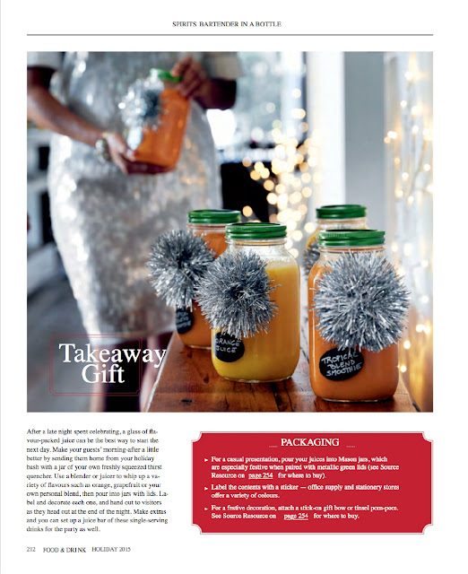 bartender in a bottle ideas by Corinna vanGerwen featured in Food & Drink magazine