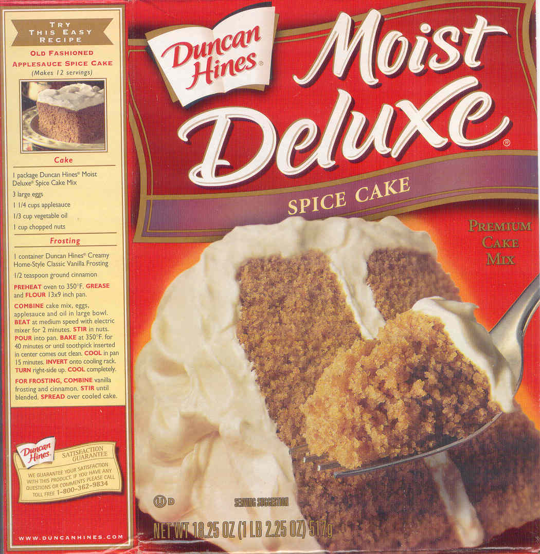 gold country girls: Then And Now #83 Duncan Hines Cake Mixes