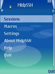 MidpSSH - SSH and Telnet client for Mobile devices