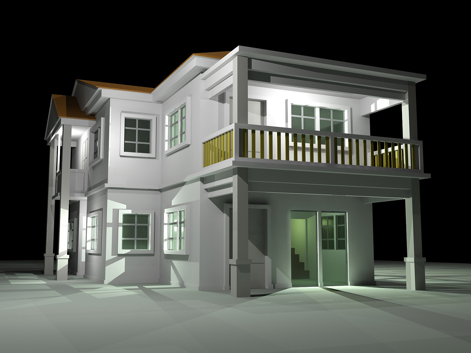 Islamic Interior / Exterior Design: Rumah 2 tingkat