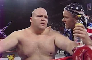 WWE / WWF - In Your House 19: D-Generation-X - Butterbean faced Marc Mero in a 4-Round Tough Man fight