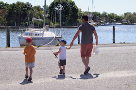 boys going fishing
