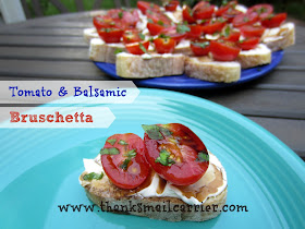 Tomato and Balsamic Bruschetta