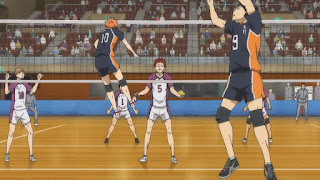 ハイキュー!! アニメ 3期3話 影山飛雄 日向翔陽 | Karasuno vs Shiratorizawa | HAIKYU!! Season3