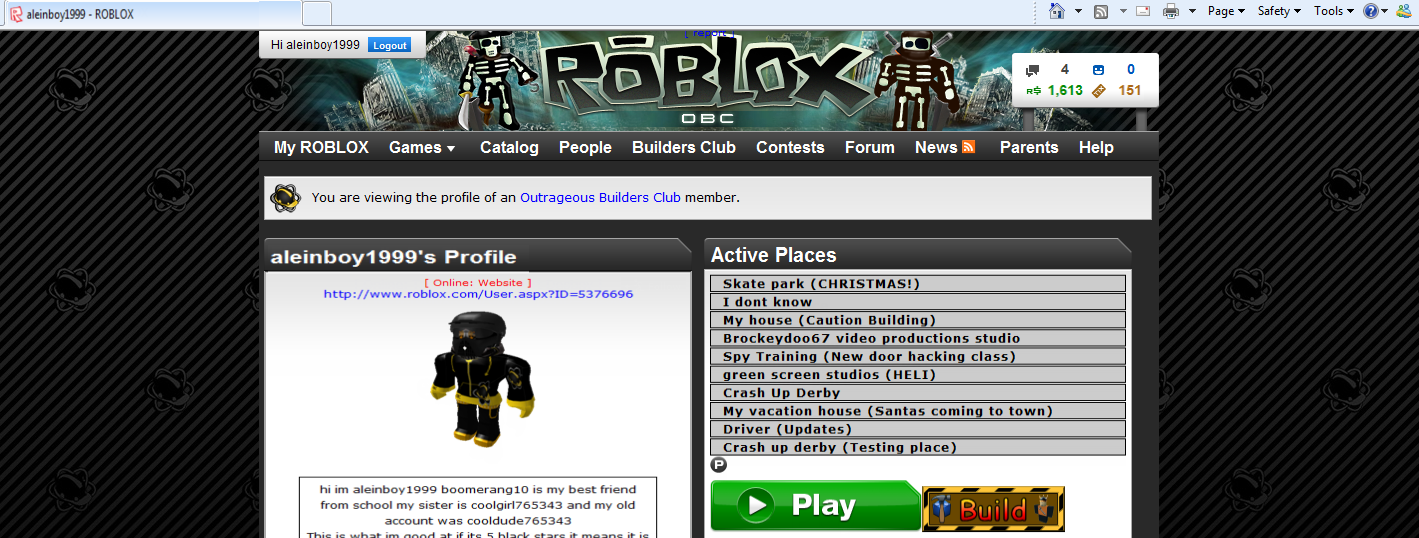 What Happened To The Obc Dark Theme On Roblox Roblox - roblox theme profile