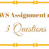 SWS Assignment no 3 Questions