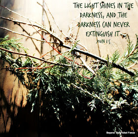 devotional about light overcoming darkness