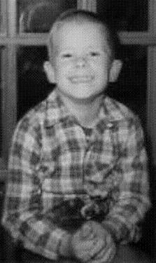 Bill Barnett, circa 1965, age 8, Dilley, Texas