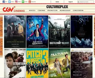 Pilih film CGV