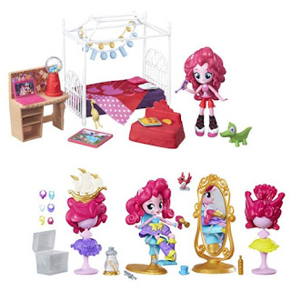 MLP Pinkie Pie Equestria Girls Minis Switch a Do Salon Playset