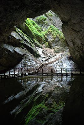 Rumunia, Pestera Ghetarul  de la  Scarisoara, Jaskinia Lodowa