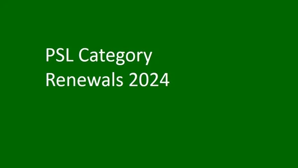PSL Pakistan Super League 2024 Local Players Category Renewals