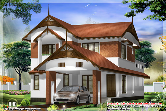 Awesome looking Kerala style home