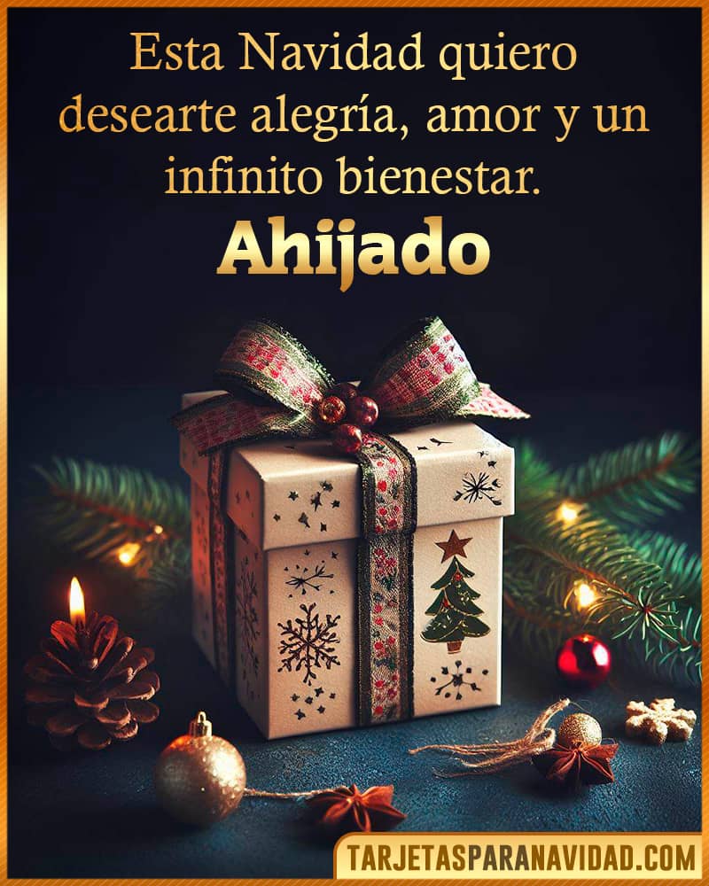 Frase para de navidad para mi Ahijado