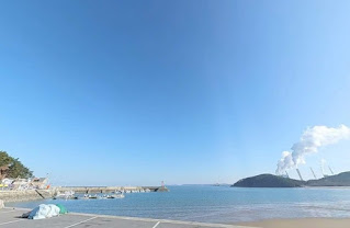 학암포-항구-인근
