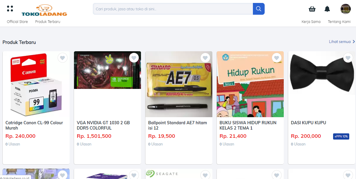 Belanja Online Keperluan Sekolah Pengadaan  Barang  dan 