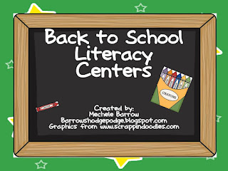 http://www.teacherspayteachers.com/Product/Literacy-Centers-for-Back-to-School-267753