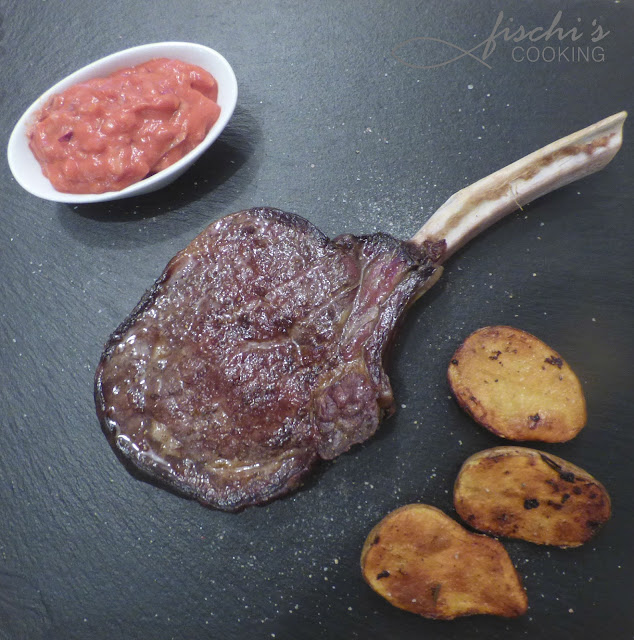 fischisccooking, tomahawk steak, rosmarinerdäpfel