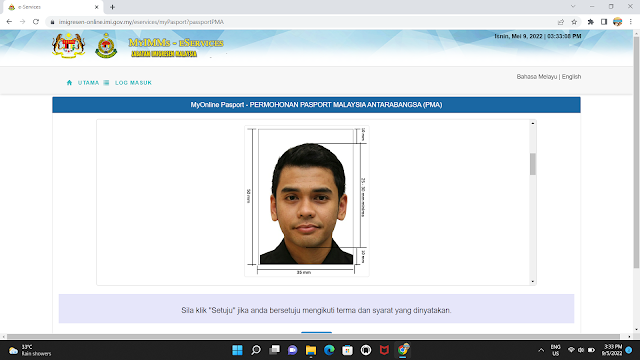 Cara Renew Passport Secara Online Melalui MyIMMs e-Services