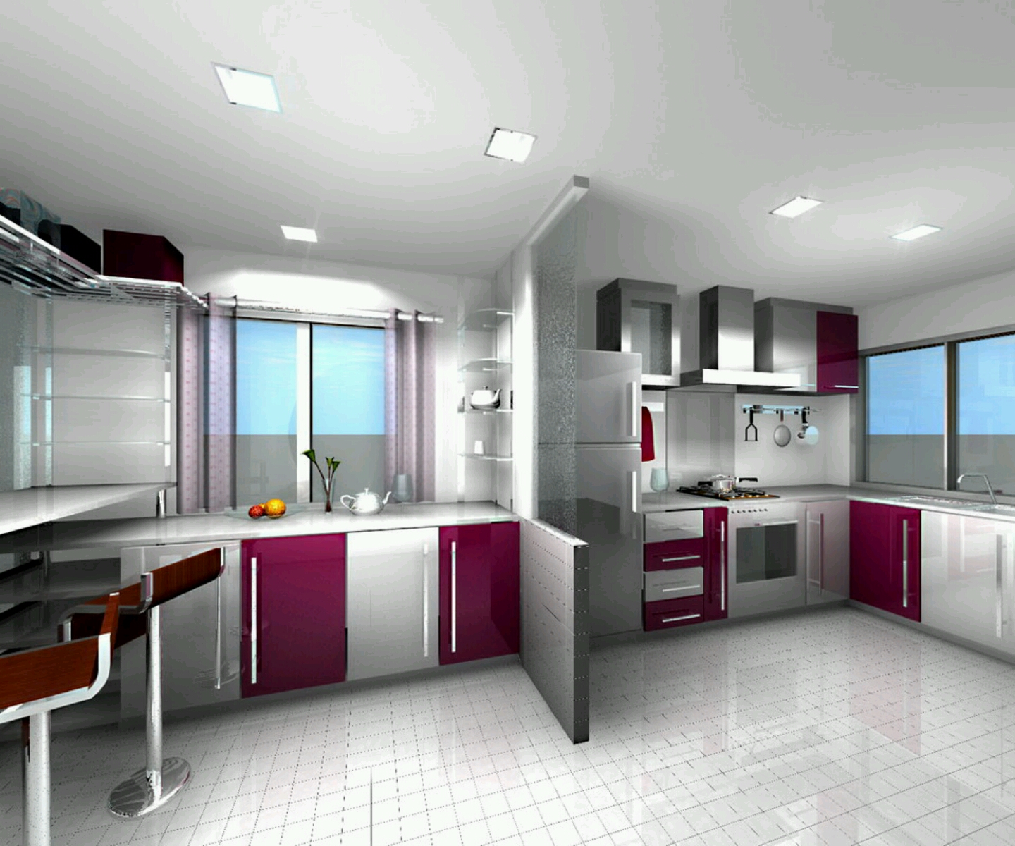 UltraModern Kitchen Design Idea