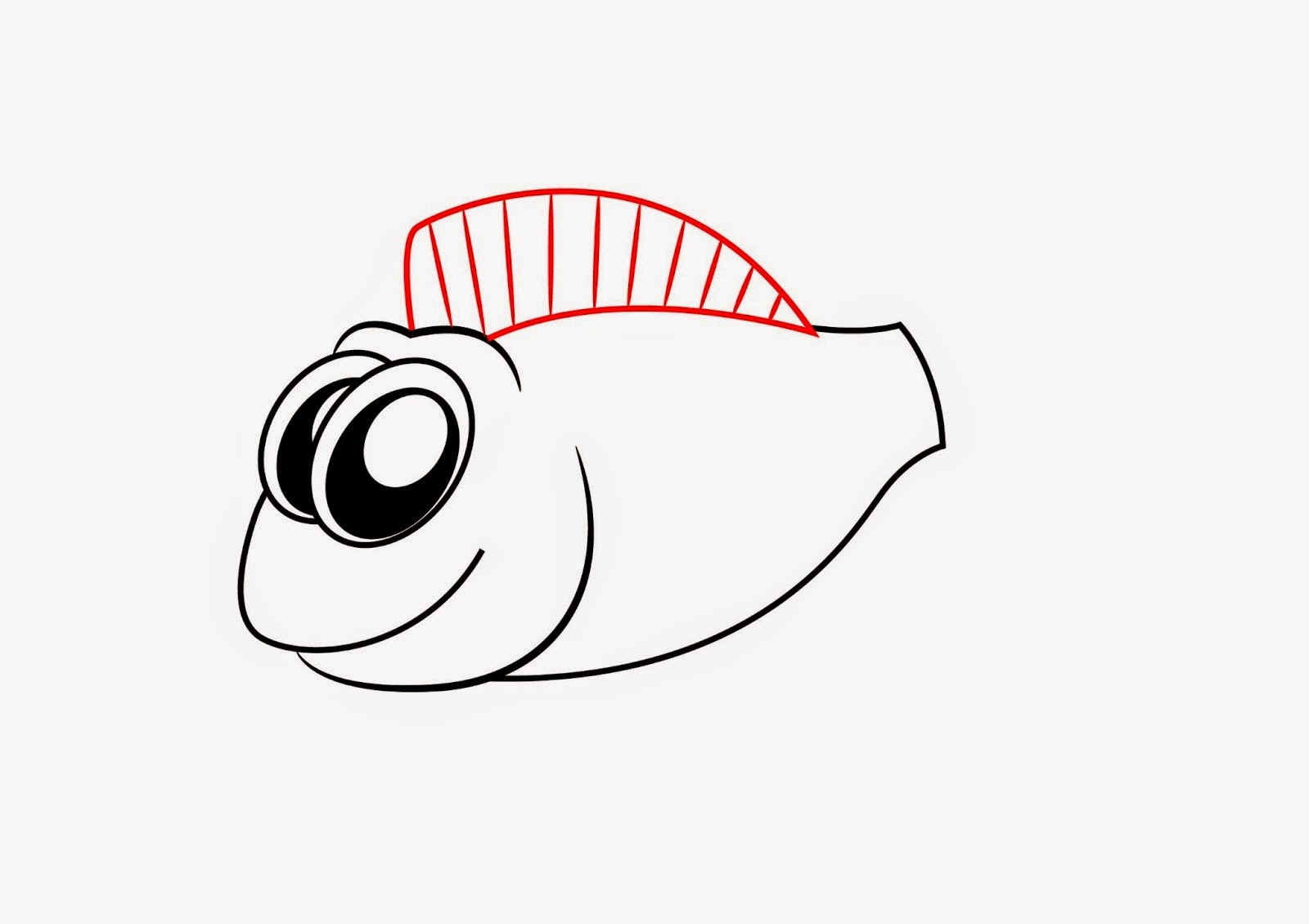 How To Draw Cartoon Fish