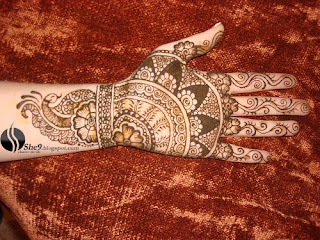 Feet mehndi Design