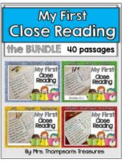 https://www.teacherspayteachers.com/Product/My-First-Close-Reading-BUNDLE-1684500