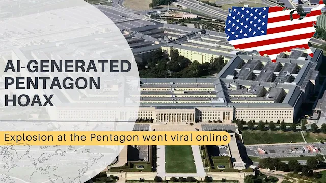 Explosion at the Pentagon went viral online