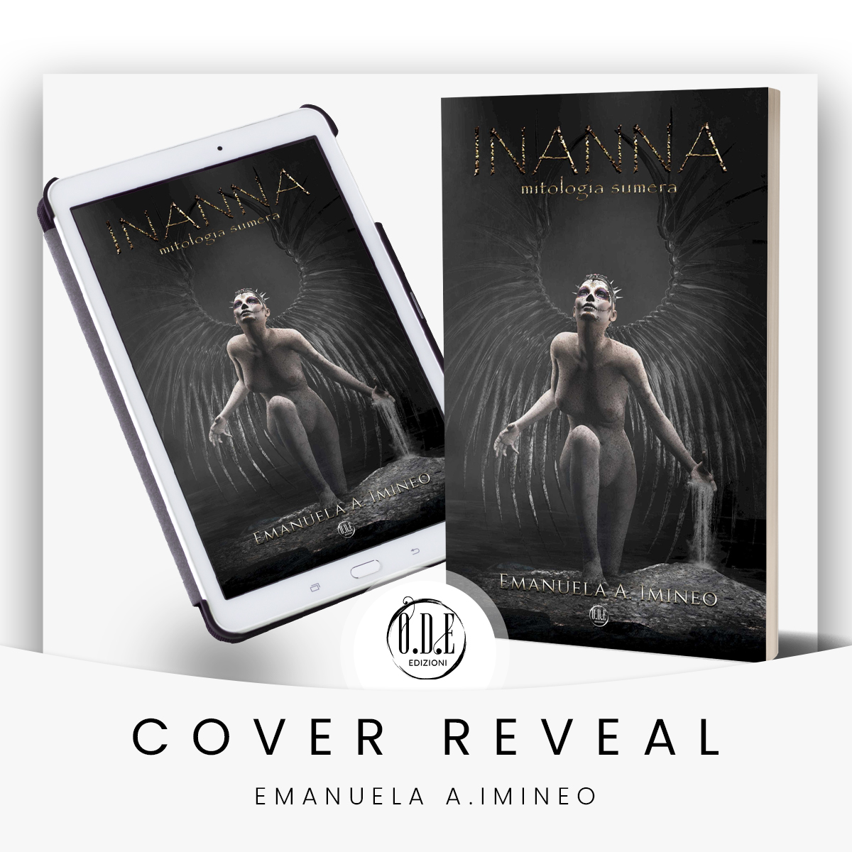 Cover Reveal Inanna – Mitologia Sumera Di Emanuela Imineo