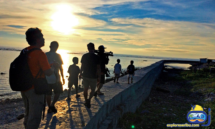 pemburu sunset pulau sebira