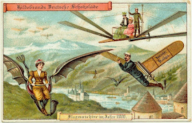 Antiguas postales futuristas Hildebrand