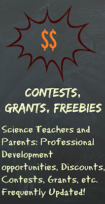 contests freebies discounts grants funding for science