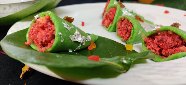 cashew paan sweet for vesak poya festival