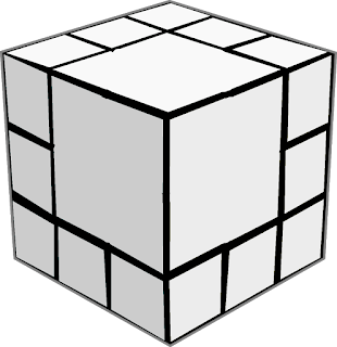 Division of 1 Cube into 20 cubes