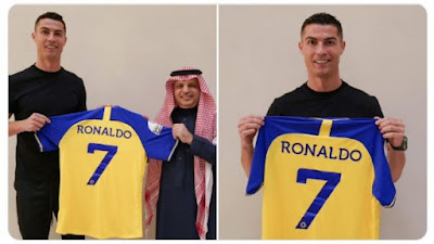 Dapat Bayaran Rp3,3 Triliun Per Tahun, Cristiano Ronaldo Resmi Bergabung Klub Asal Arab Saudi Al-Nassr