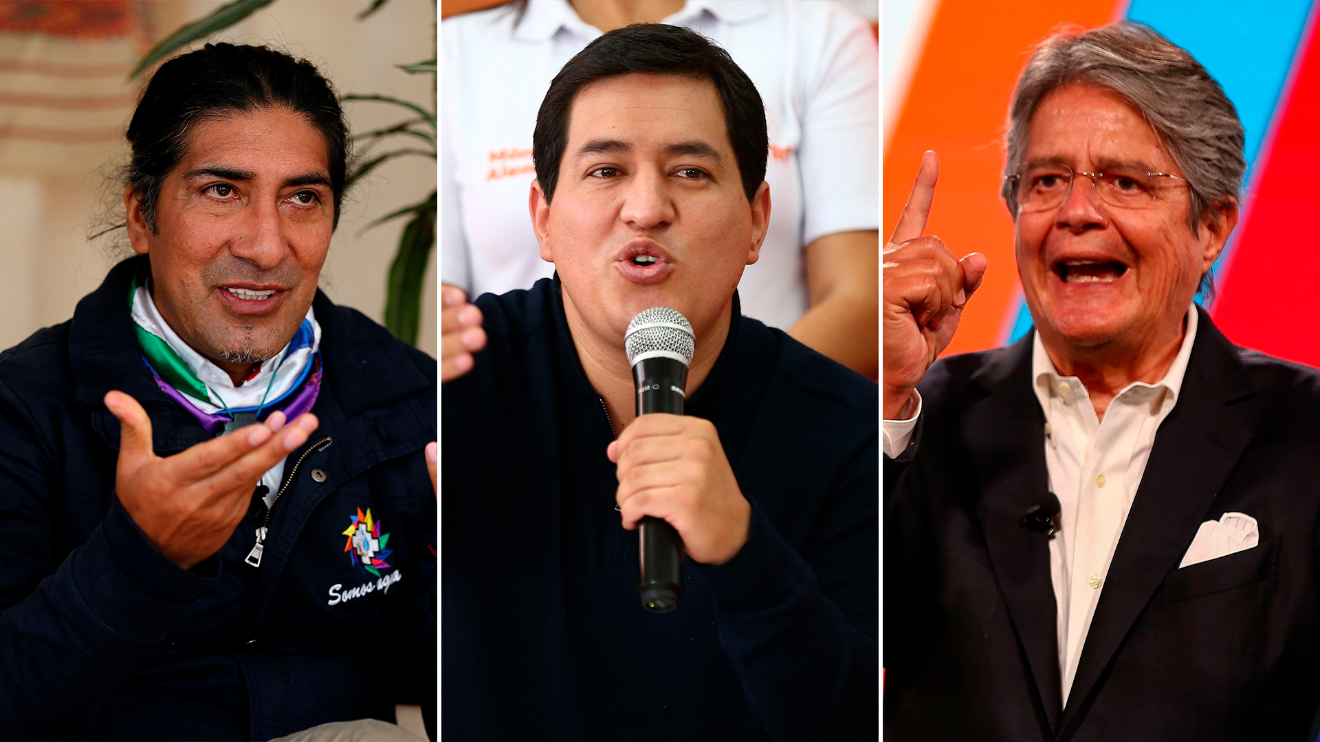 Elecciones en Ecuador: Andrés Arauz irá al ballottage con Yaku Pérez o Guillermo Lasso