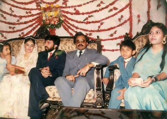 MQM Chief, Altaf Hussain, at MQM member, Farooq Sattar’s wedding