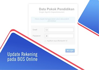 Update Rekening pada BOS Online