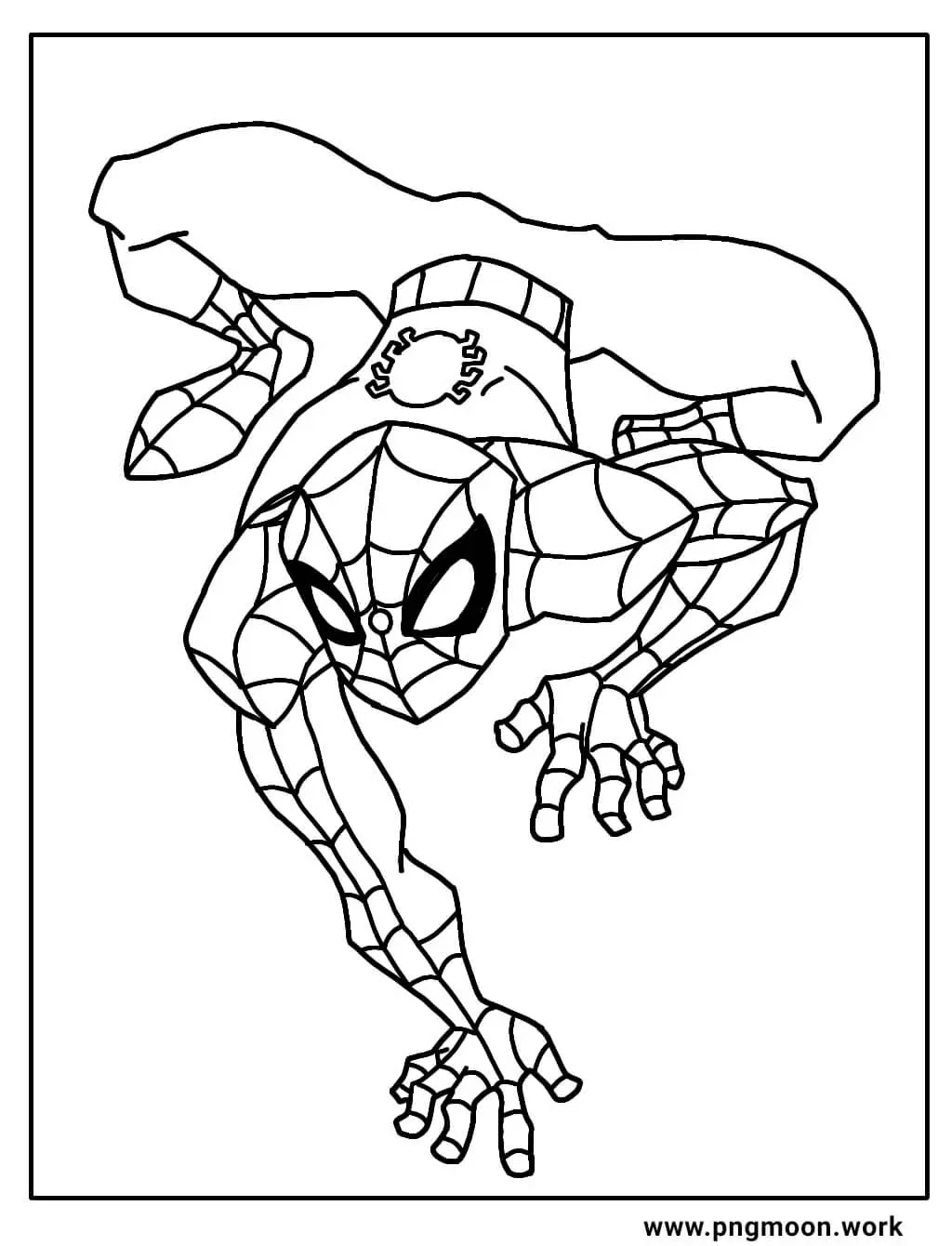 Spiderman Coloring page