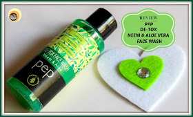 pep De-tox Neem & Aloe Face Wash Review