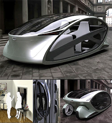 Luxury technically transforming car