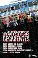 Gira de Los Auténticos Decadentes en España