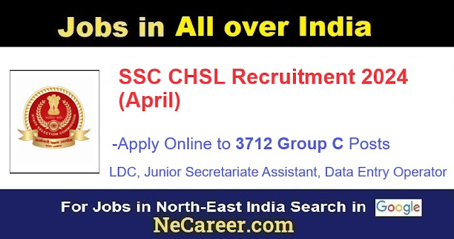 SSC CHSL Jobs 2024