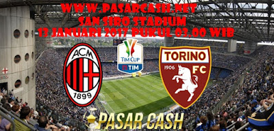 Prediksi AC Milan vs Torino 13 Januari 2017