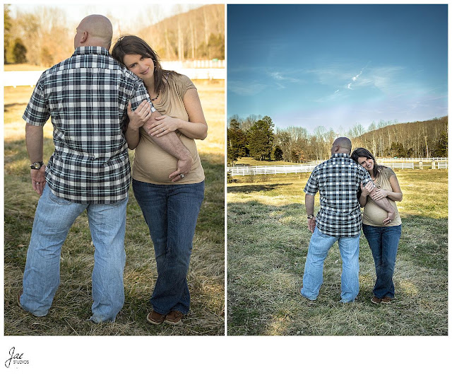  Liberty University Equestrian Center Maternity Family Sesssion