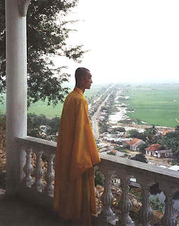 monk in Viet Nam