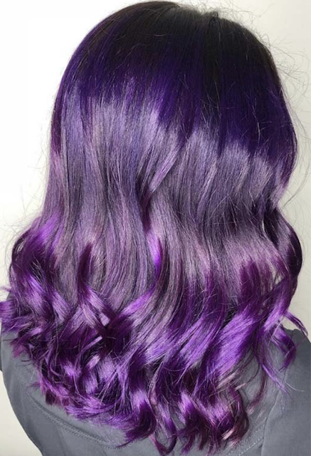 purple hair dye for dark hair 2020